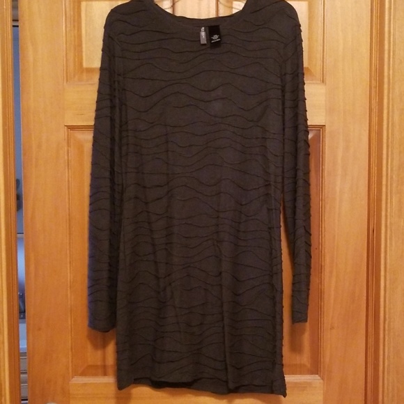 Bisou Bisou womens XL grey tunic - Picture 1 of 7